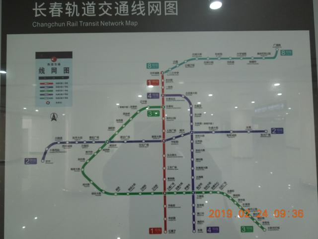 长春火车站全景及南广场综合换乘中心示意图