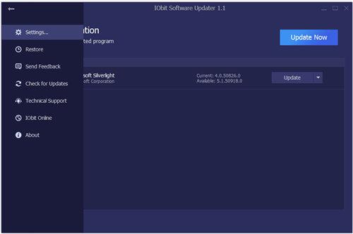 软件一键更新升级工具，IObit Software Updater绿色中文版